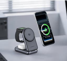 MG16 Portable and Foldable 3 in 1 Magnetic Wireless Charger 2