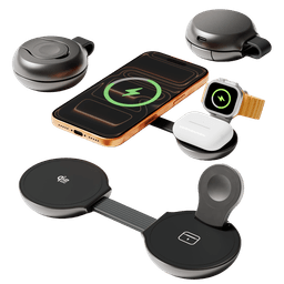 MG15 3 in 1 PockGo Magnetic Wireless Charger Duo 2