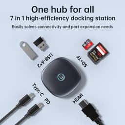 M206 7 in 1 Magnetic USB-C Docking Duo 3