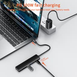 HB02 7 in 1 USB-C Docking Station 4