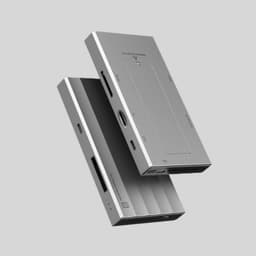 M205 5 in 1 High-Speed ​​Card Reader M.2 SSD Enclosure 2