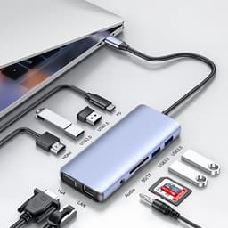 HB03 12 in 1 USB-C Docking Station 5