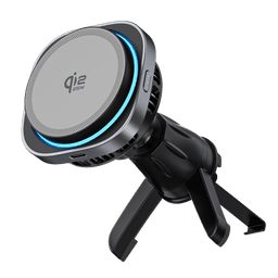 MC07C TEC Cooling Magnetic Wireless Car Charger with RGB Light 1