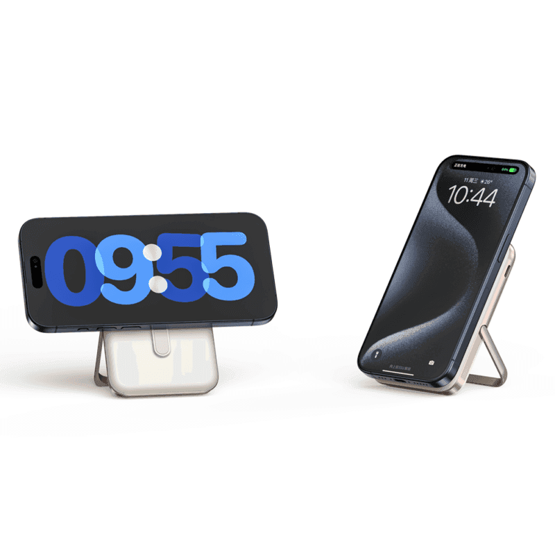 GK-PB11 15W Magsafe 10000mah Wireless PowerBank with kickstand