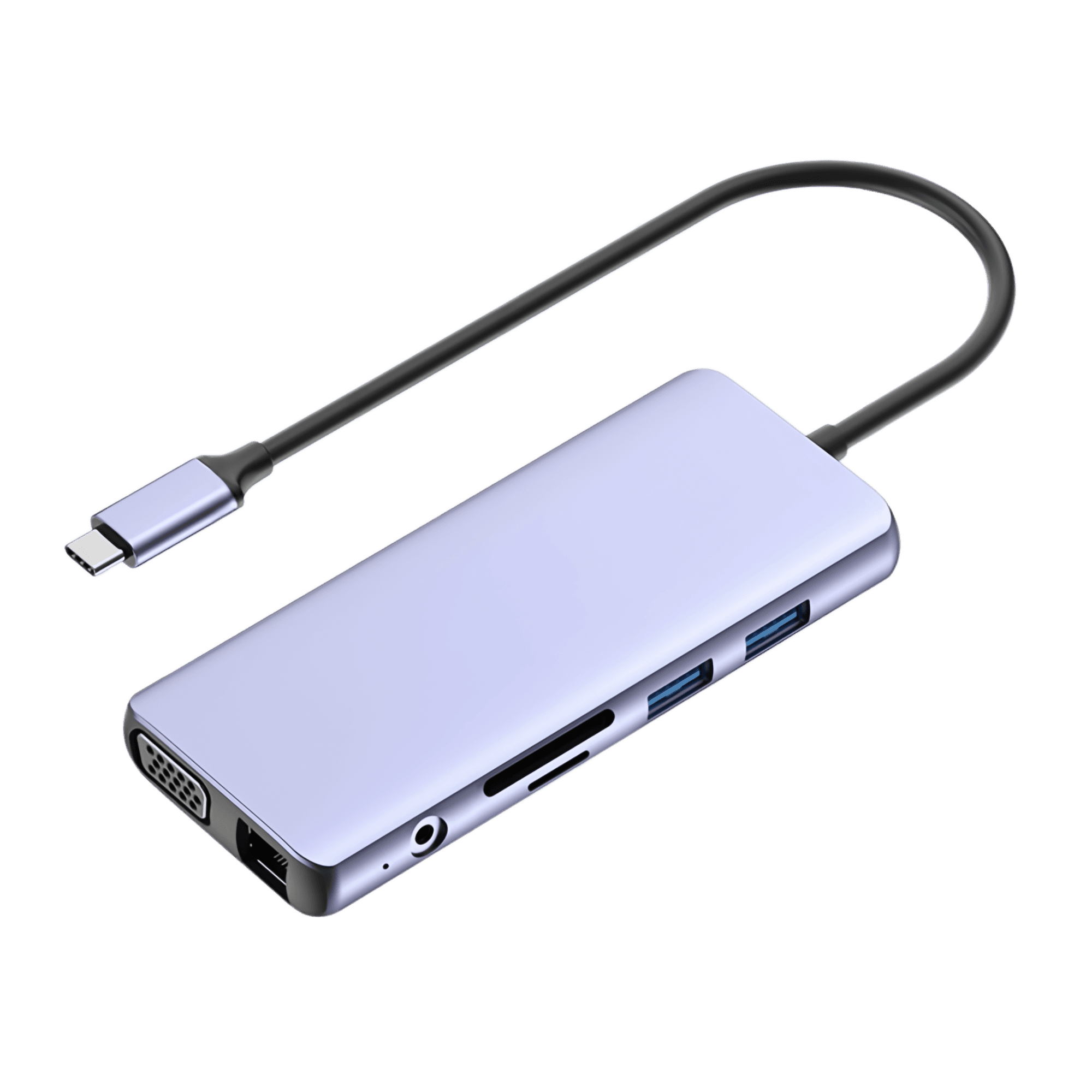 HB03 12 in 1 USB-C Docking Station